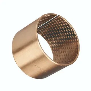 Втулка FB090 90x95/110x90 бронза c карманами для принудительной смазки