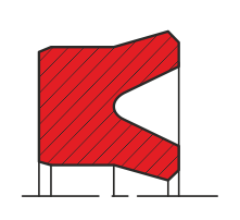 Уплотнение поршня QS01-P (K06-P)