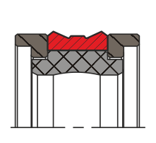 Уплотнение поршня QP09-D (K09-D)