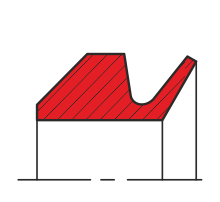 Роторное уплотнение вала RS07-P (R07-P)