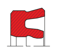 Уплотнение штока QR05-P (S05-P)