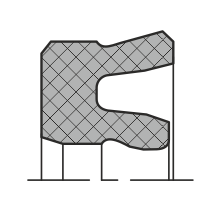 Уплотнение штока QR05-R (S05-R)