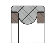 Уплотнение штока QR20-R (S20-R)