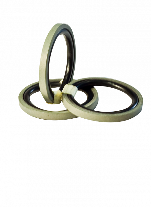 Поршневая манжета К17 (Р4) 9x20x4 PTFE-Bronze+NBR